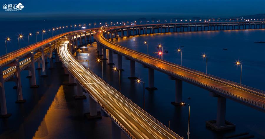 大连星海湾跨海大桥图片