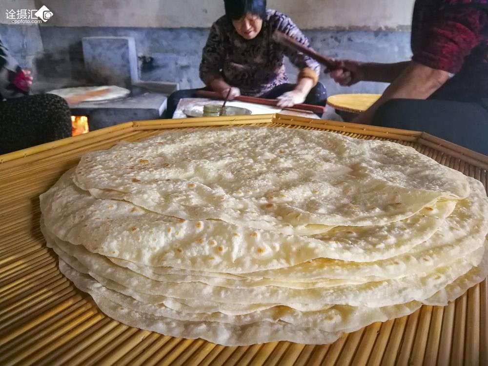 中华传统小吃--昌乐马宋饼的制作